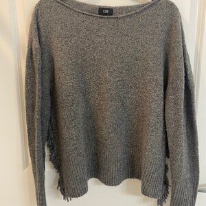 Gray Sweater w/ Fringe